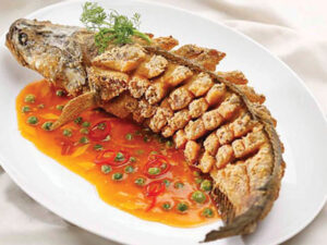 Cá lóc chiên giòn