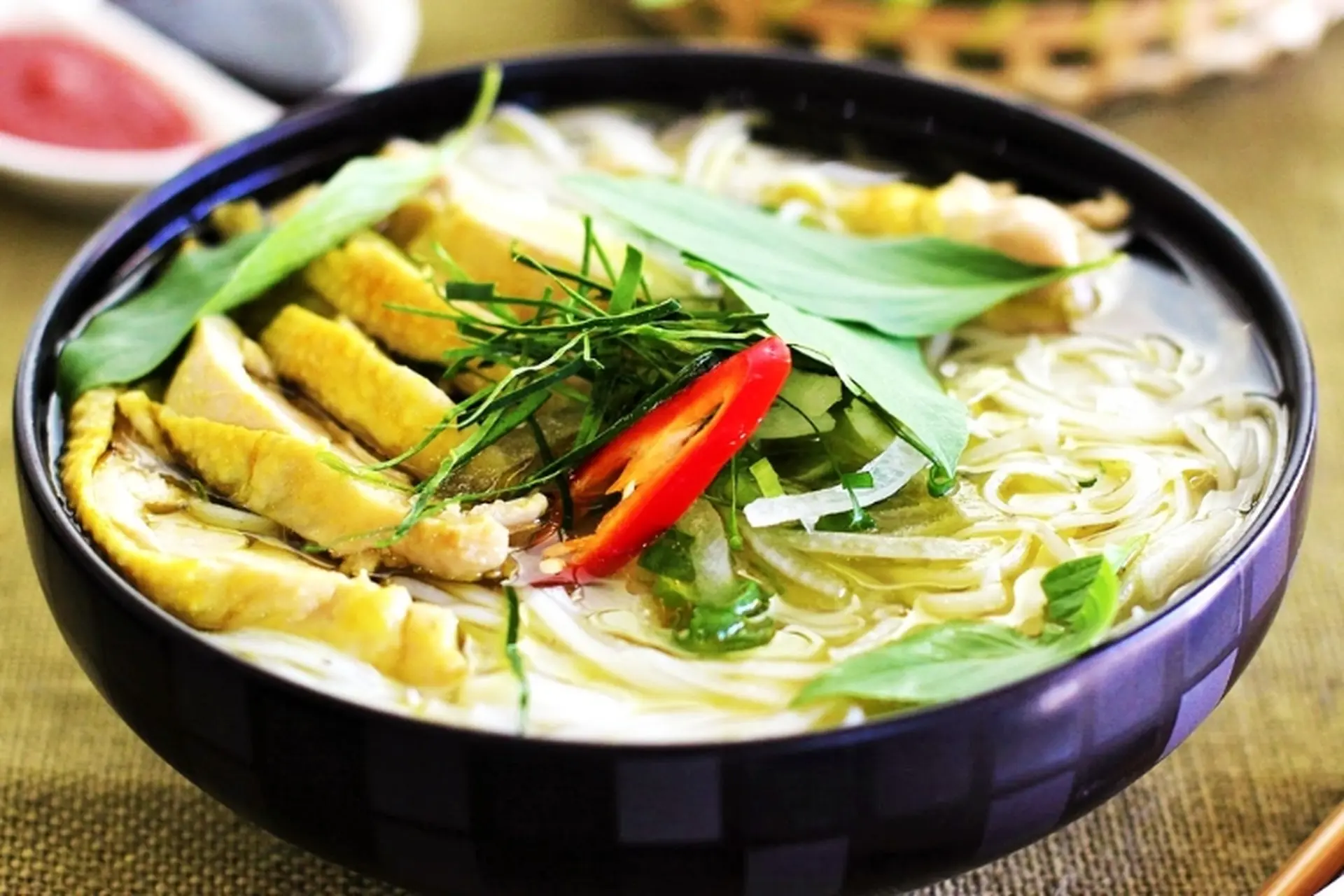 Phở gà mang hương vị Bắc